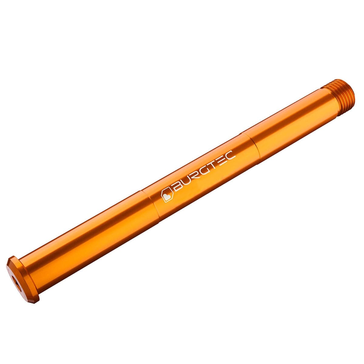 Axe de Roue Avant BURGTEC pour Fourches Rockshox 15x110 mm Boost Orange