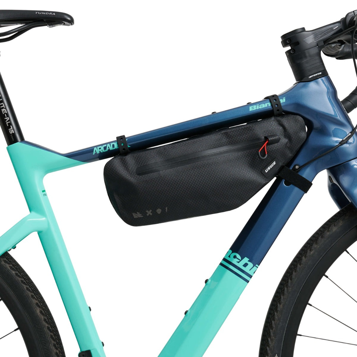 Sacoche de Cadre USWE FRAME TUBE SMALL 2.6 L Noir