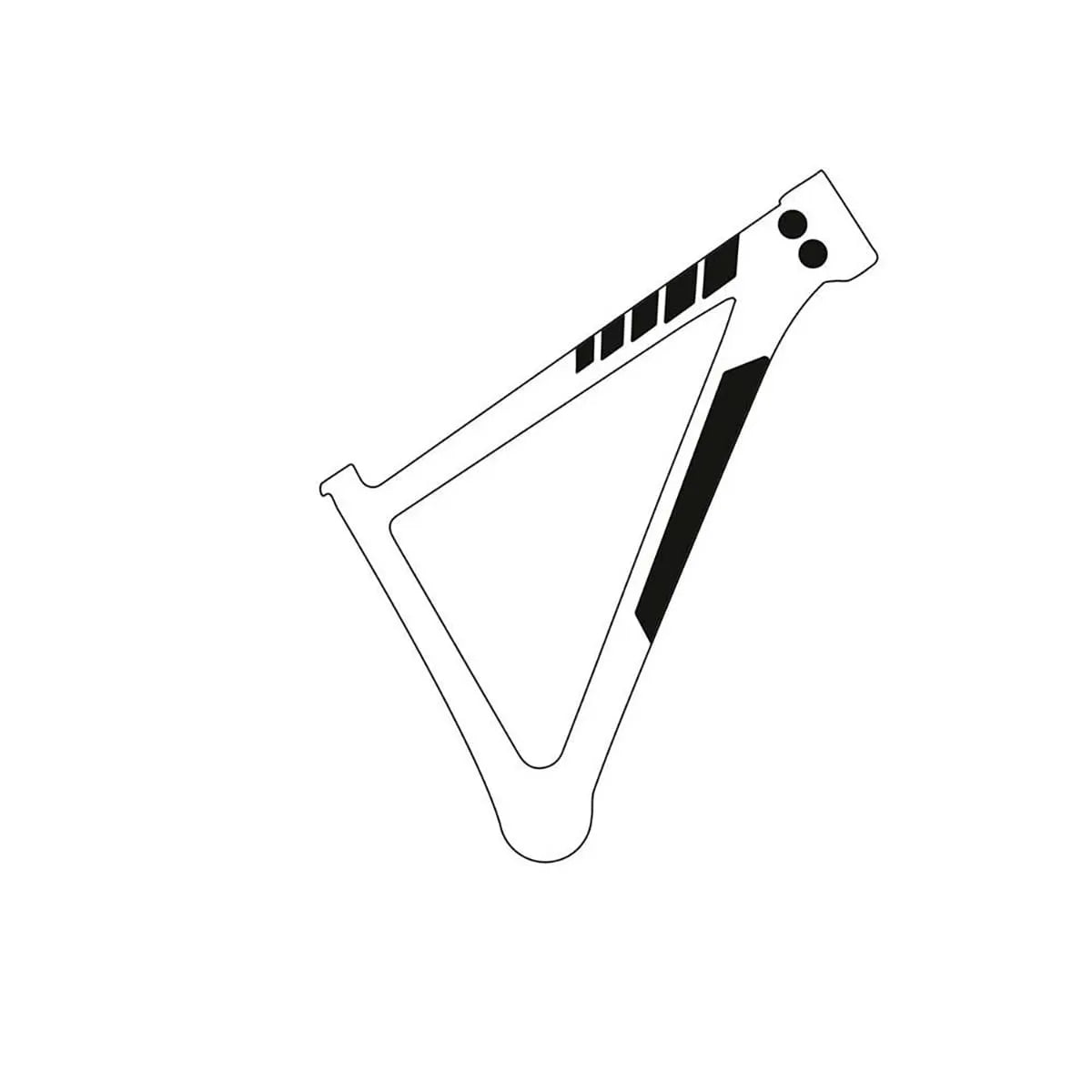Klebeschutz für Rahmen ALL MOUNTAIN STYLE BASIC Transparent