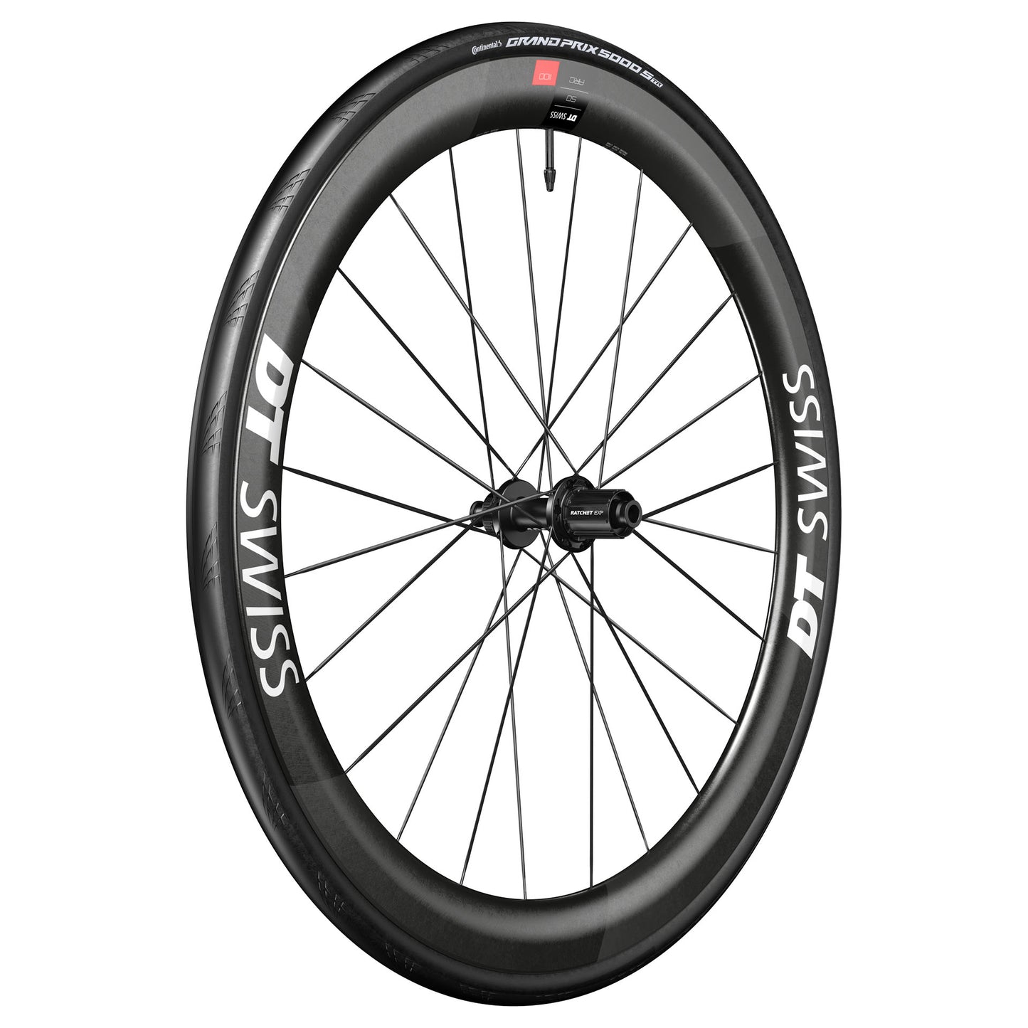 Hinterrad DT SWISS ARC 1100 DICUT WTS SPO 50 DISC Tubeless Ready (Center Lock)