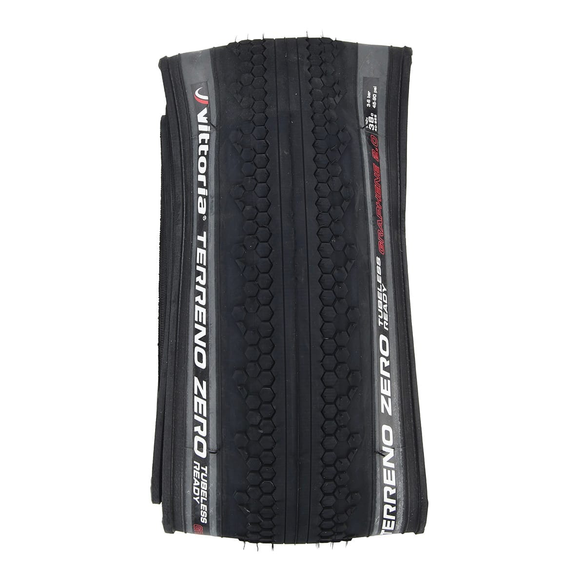 Reifen VITTORIA TERRENO ZERO GRAVEL ENDURANCE Graphene G2.0 700x47c Tubeless Ready Grau