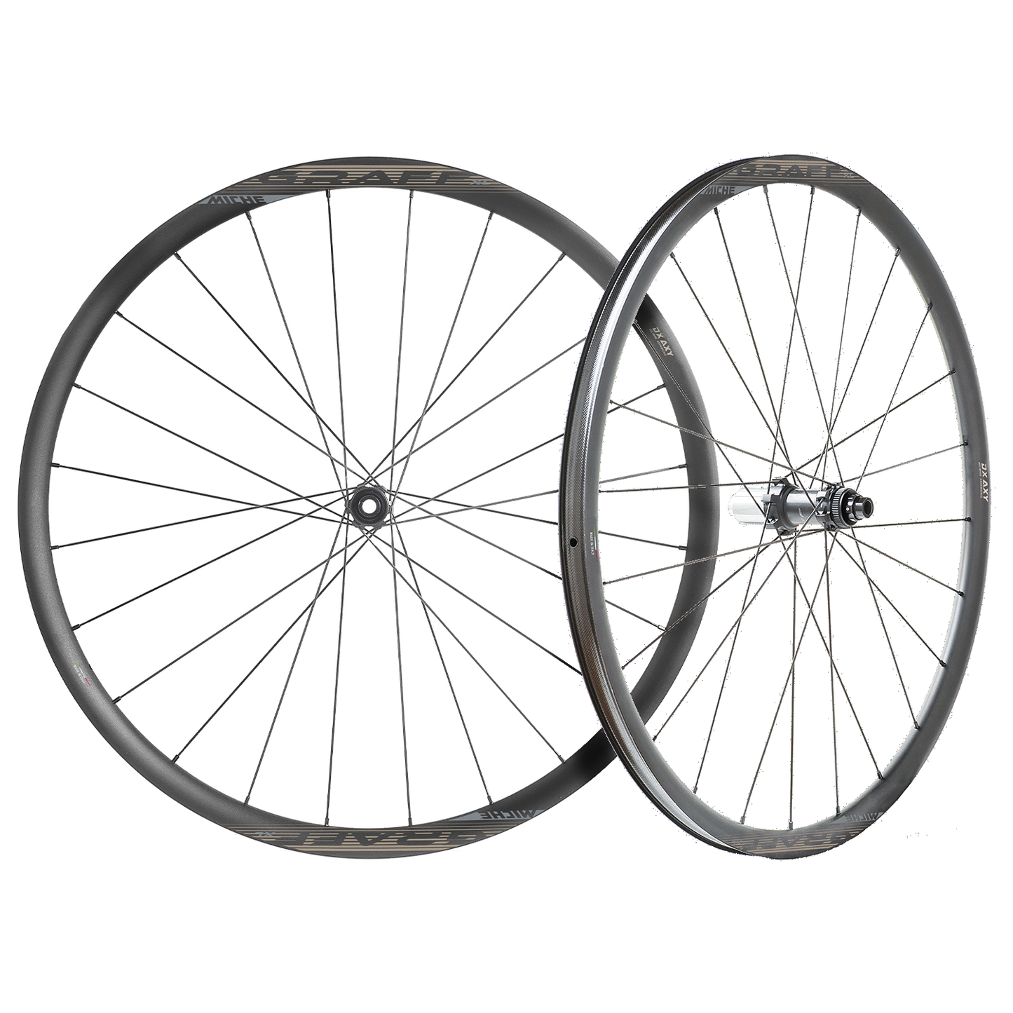 Paar MICHE GRAFF XL DISC Tubeless Ready-Laufräder (Center Lock)