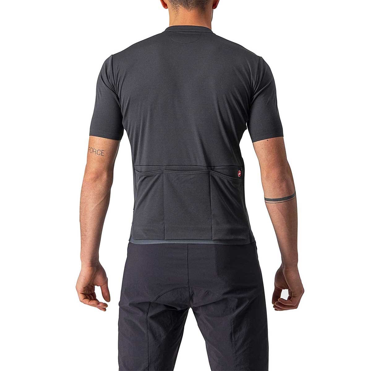 Maillot CASTELLI UNLIMITED ALLROAD Manches Courtes Gris