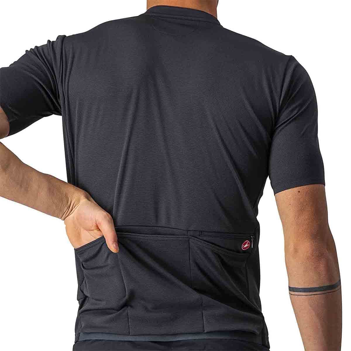 Maillot CASTELLI UNLIMITED ALLROAD Manches Courtes Gris