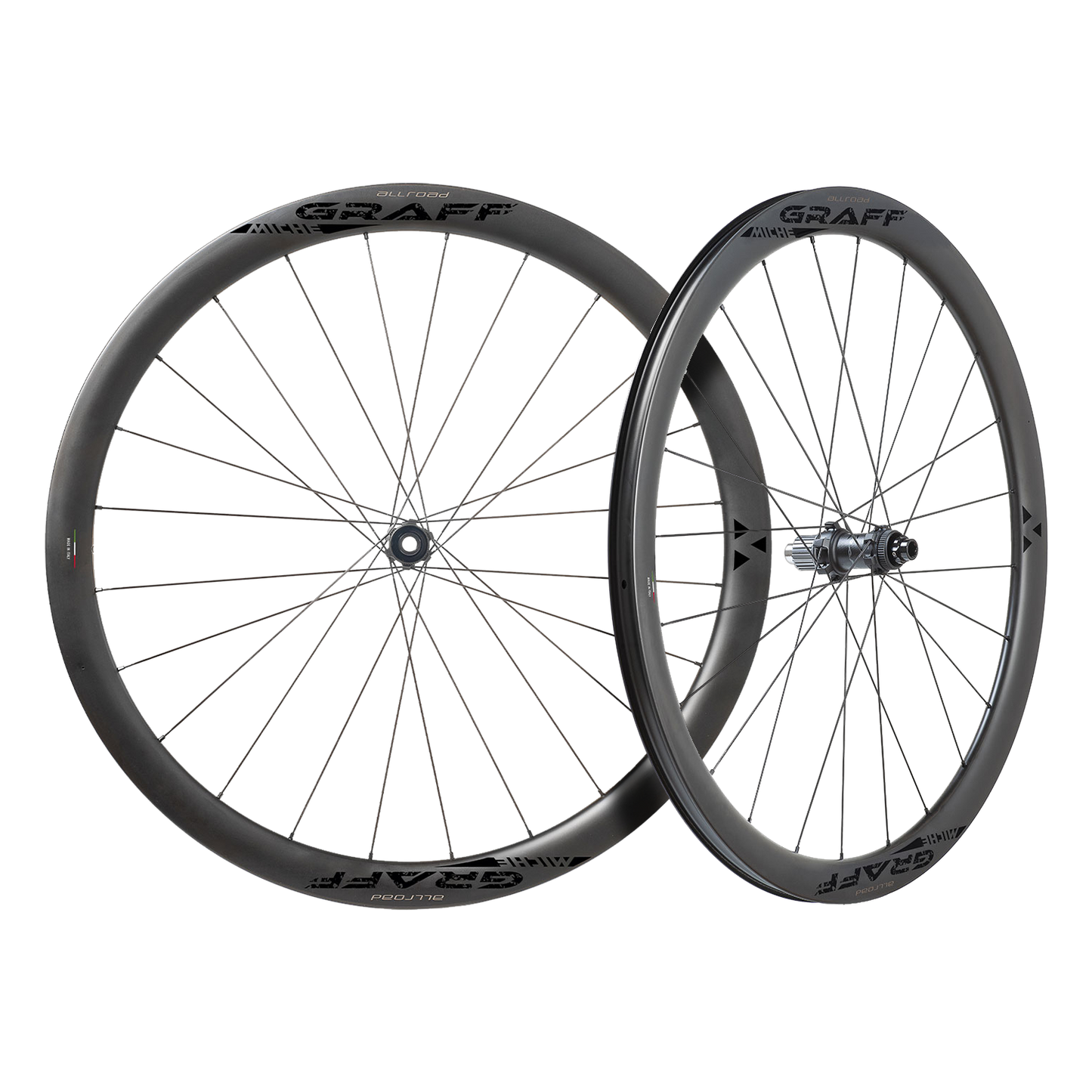 Paar MICHE GRAFF ALL ROAD DISC Tubeless Ready (Center Lock) Laufräder