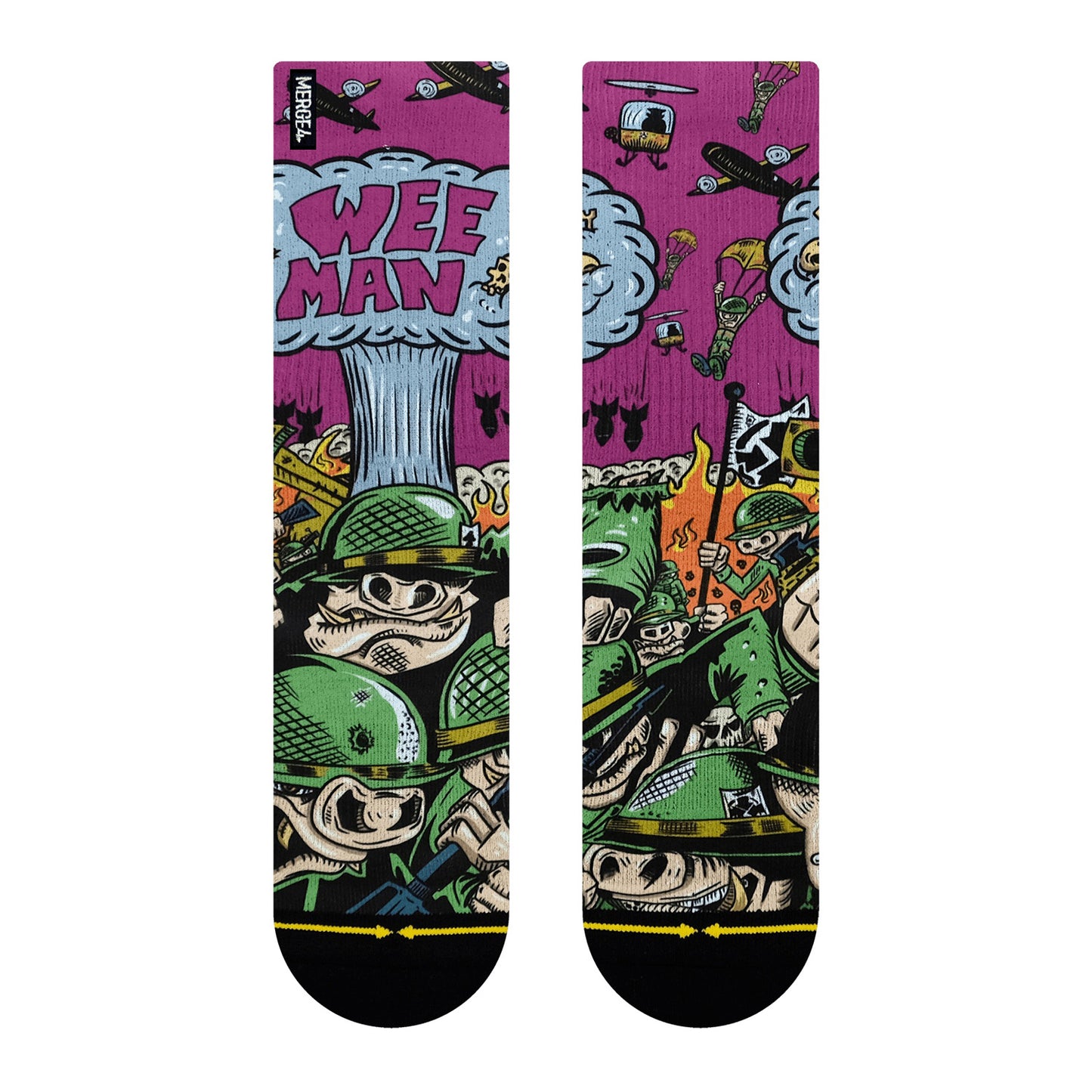Socken MERGE4 WEEMAN WAR PIGS