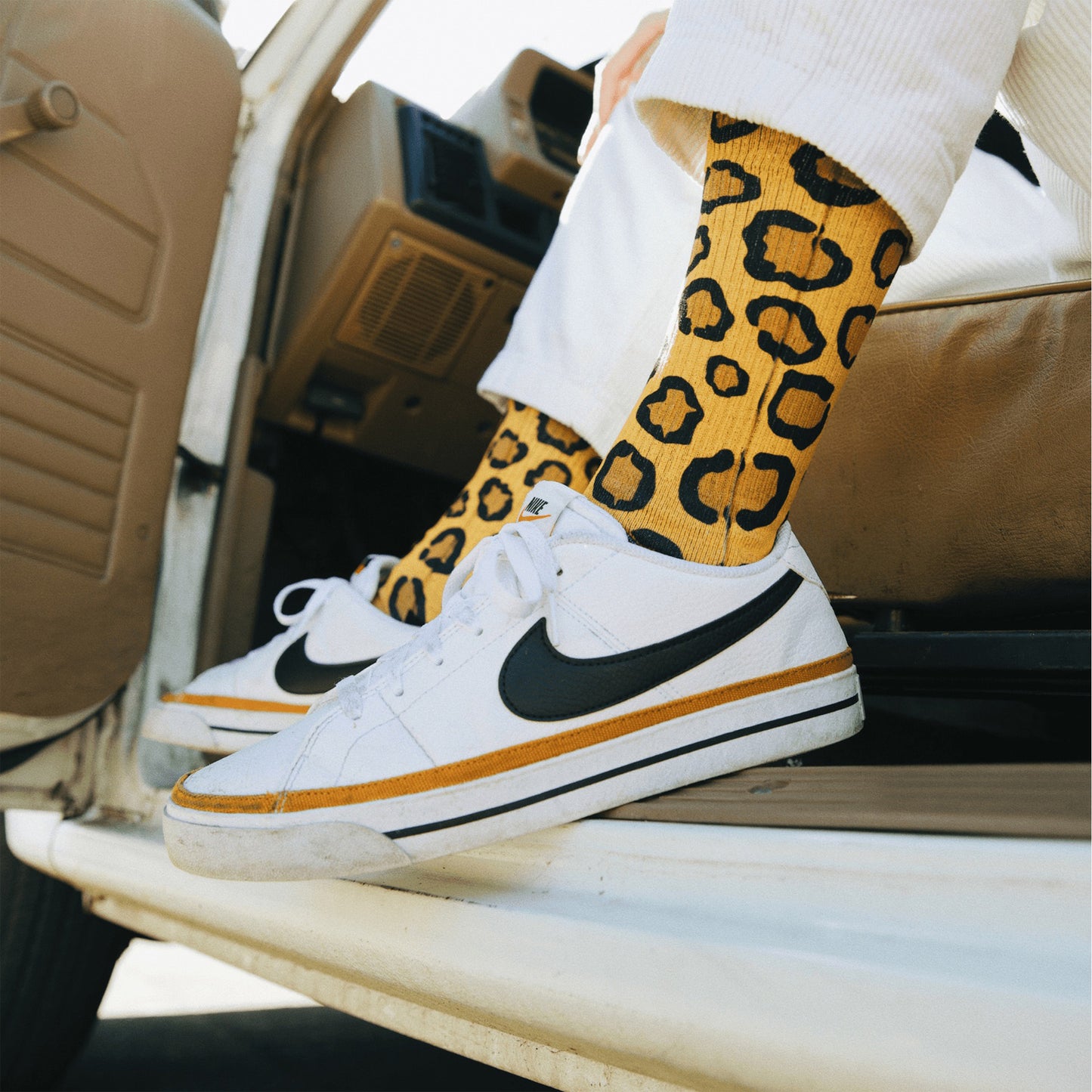 Socken MERGE4 LEOPARD PRINT JUNGLE CAT
