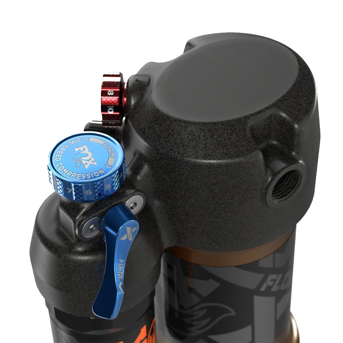 Amortisseur FOX FLOAT X FACTORY Trunnion Mid Reb/Mid Comp