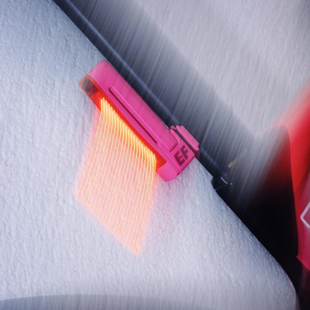 Éclairage Arrière KNOG PLUS REAR 20 Lumens Edition Limitée E.F. Pro Cycling Rose