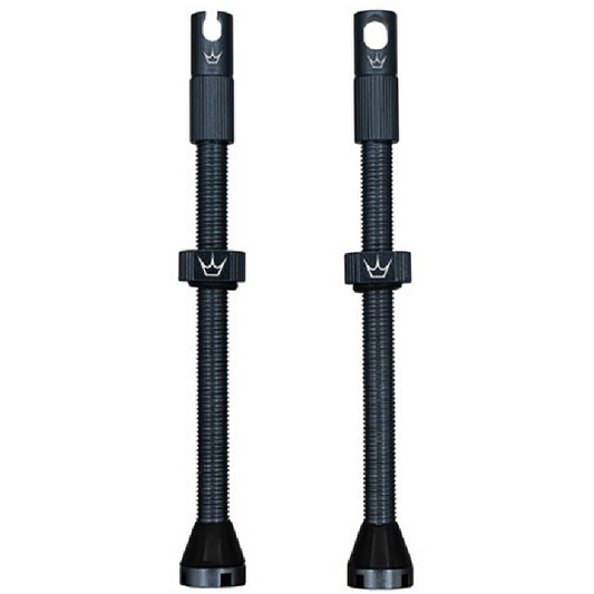 Valves Tubeless PEATY'S x Chris King MK2 Presta 80 mm (x2) Gris