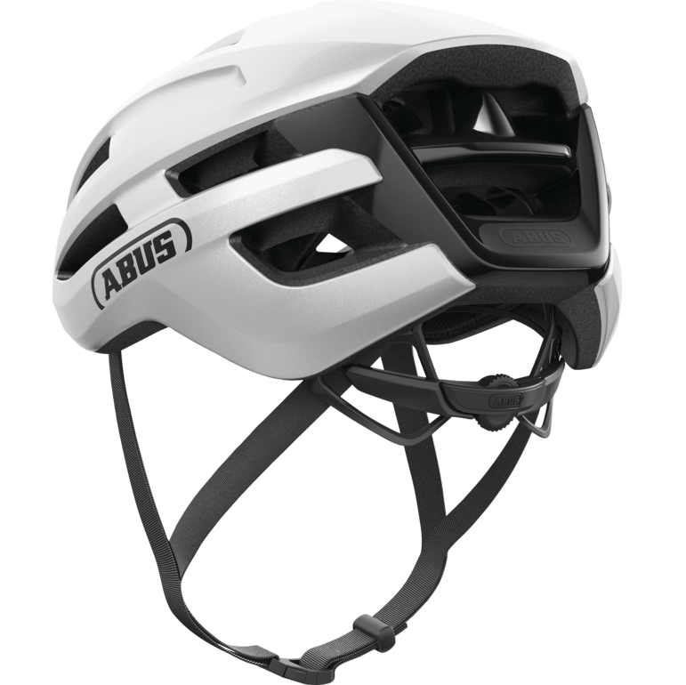 Helm Straße ABUS POWERDOME Silber