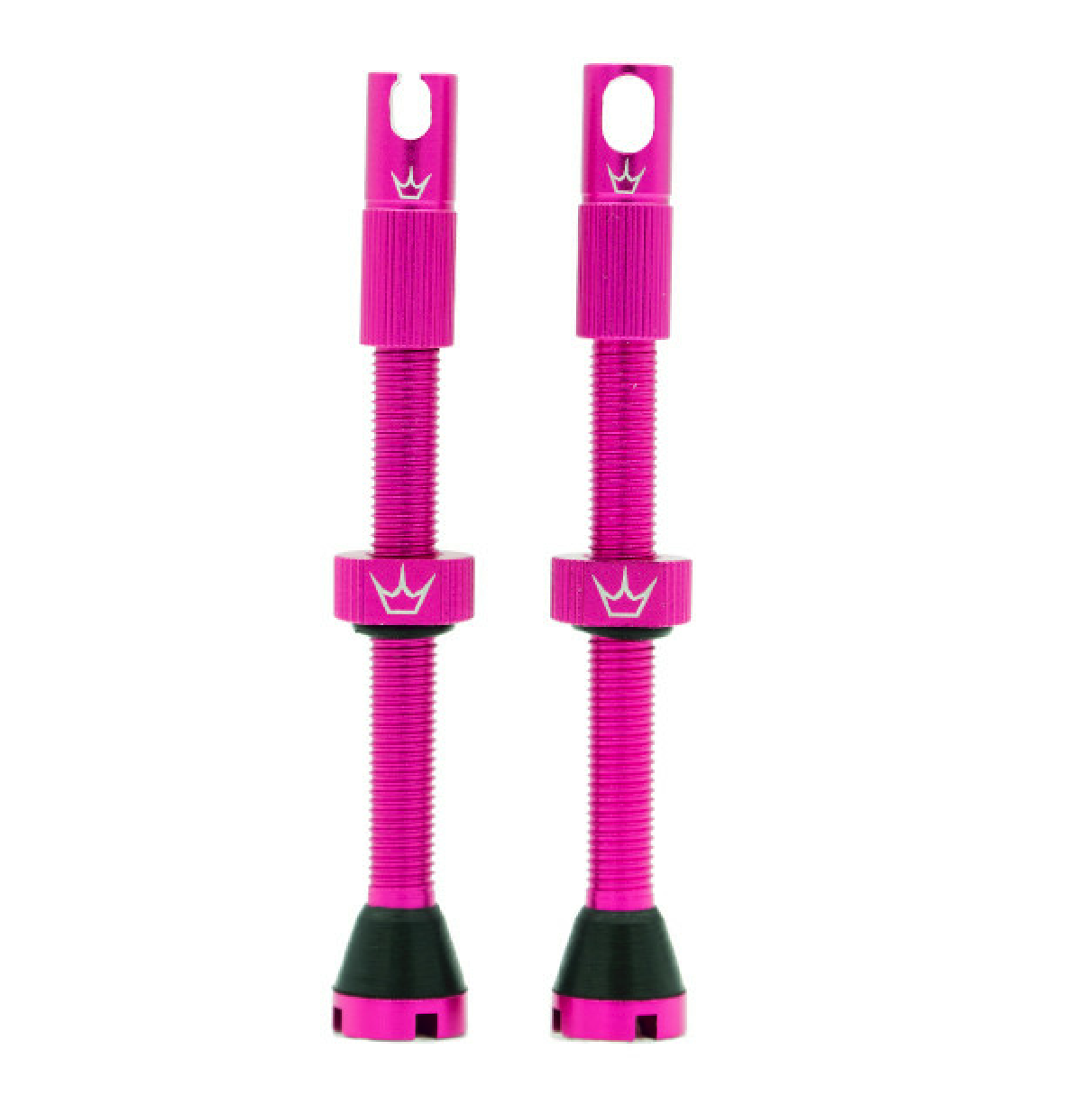 PEATY'S x Chris King MK2 Presta 80 mm (x2) Tubeless Valves Rosa