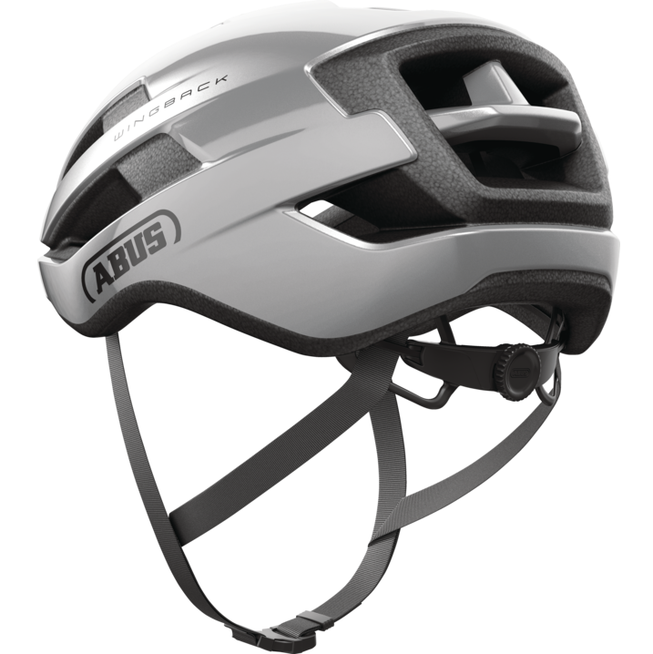 Casque Route ABUS WINGBACK Argent