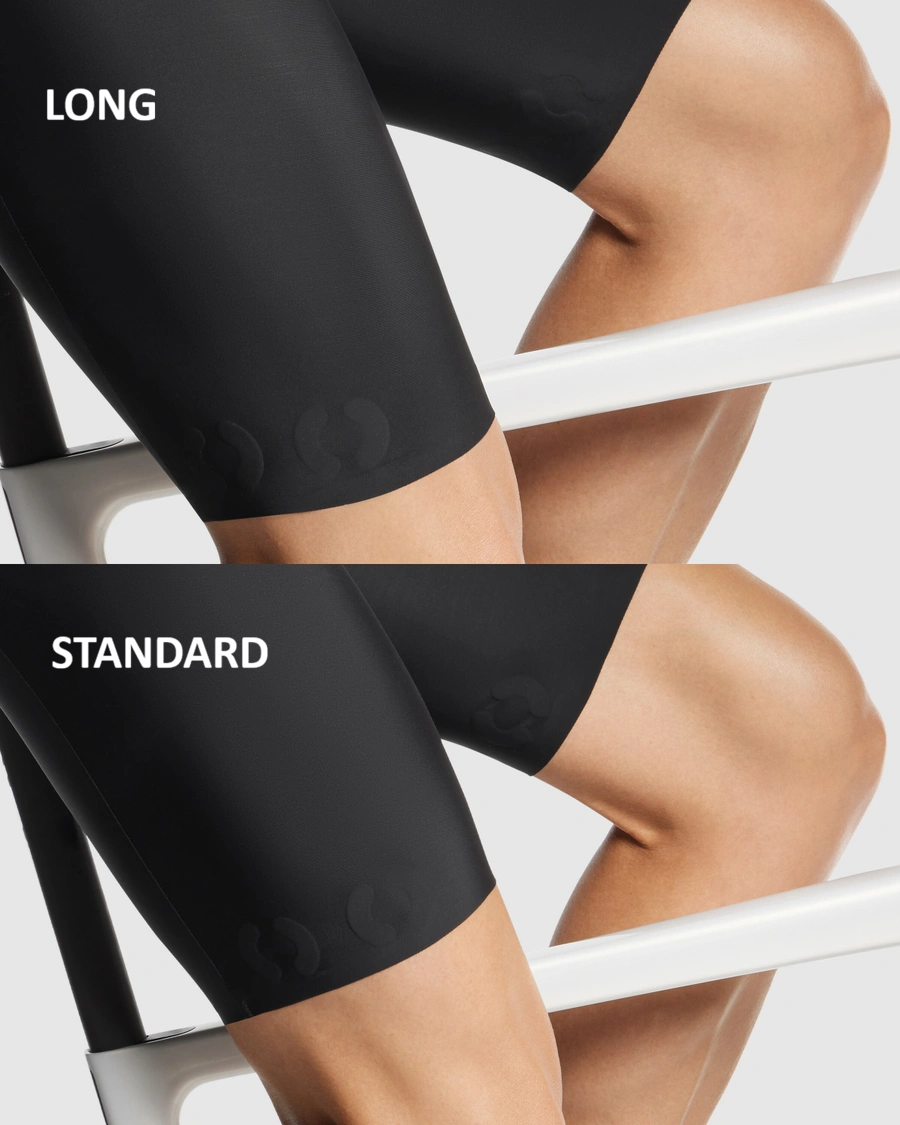 ASSOS MILLE GTO S11 Long Kurze Trägerhose Schwarz