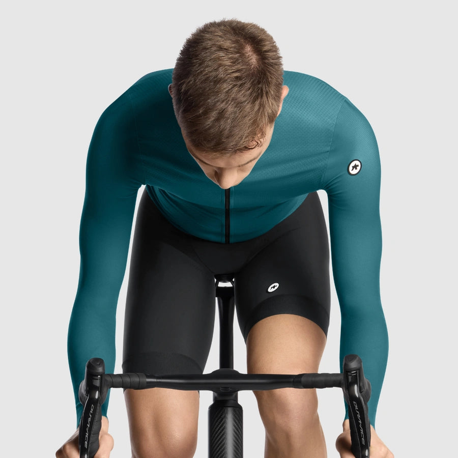 Maillot ASSOS MILLE GT S11 Manches Longues Foundation Green