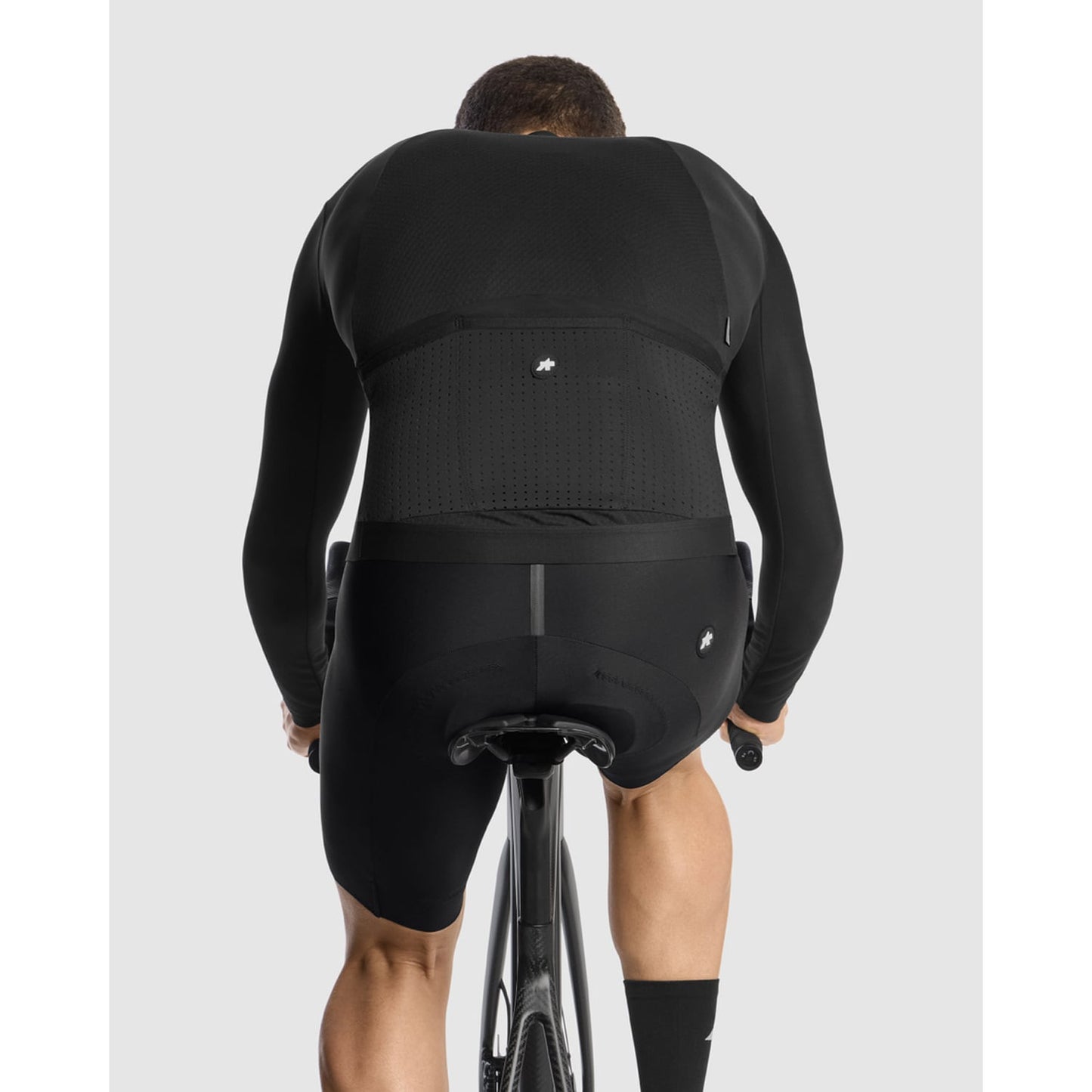 ASSOS EQUIPE R SPRING FALL S11 Langarm Trikot Schwarz