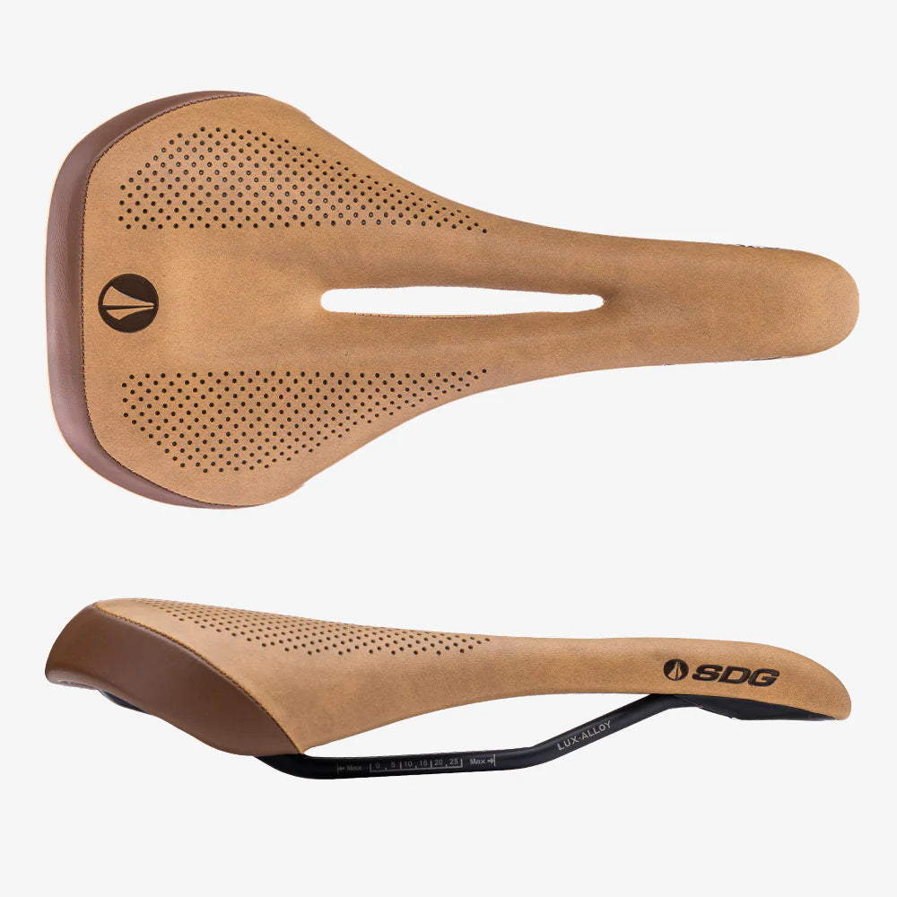 Sattel SDG ALLURE V2 Women Rails Lux-Alloy Braun