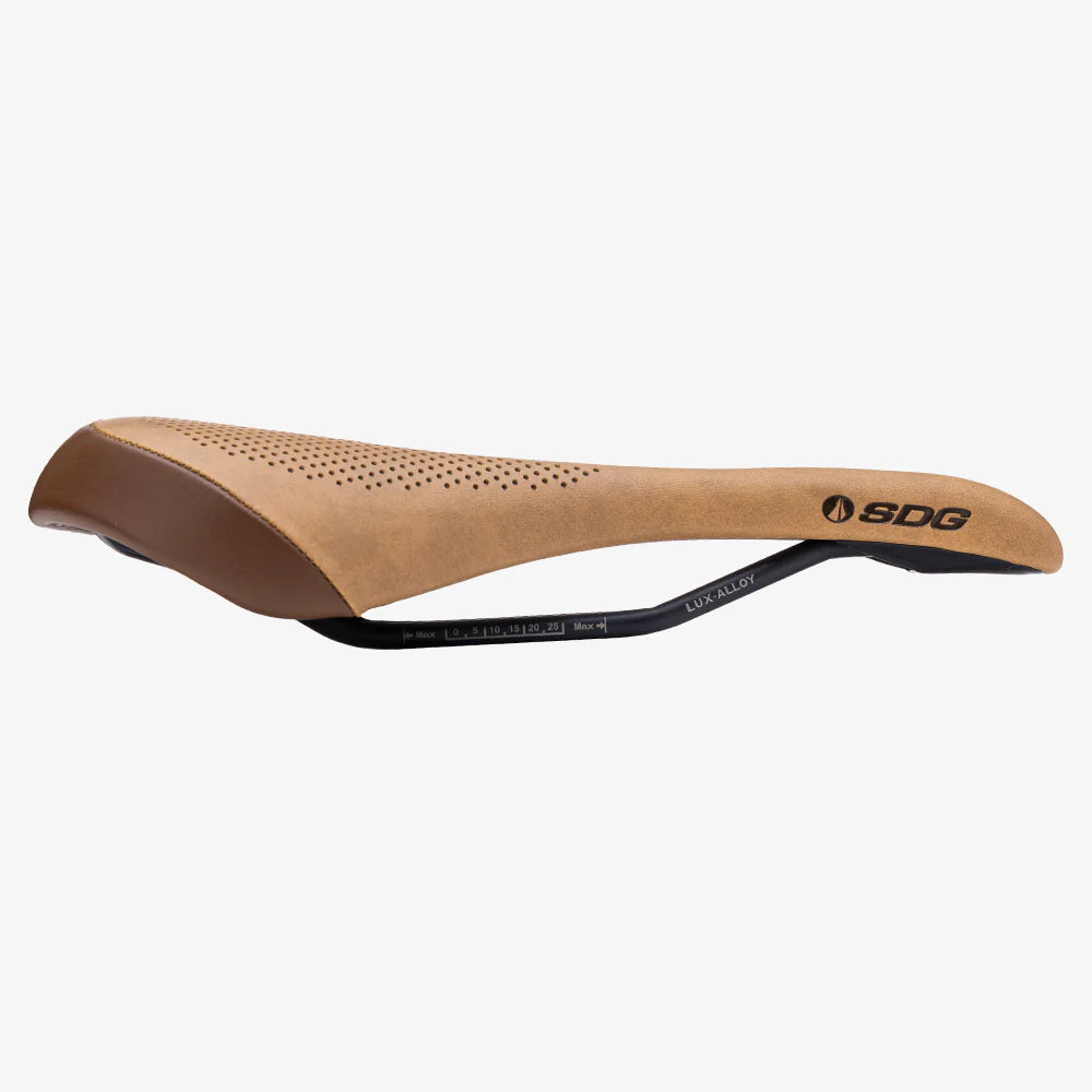 Sattel SDG ALLURE V2 Women Rails Lux-Alloy Braun