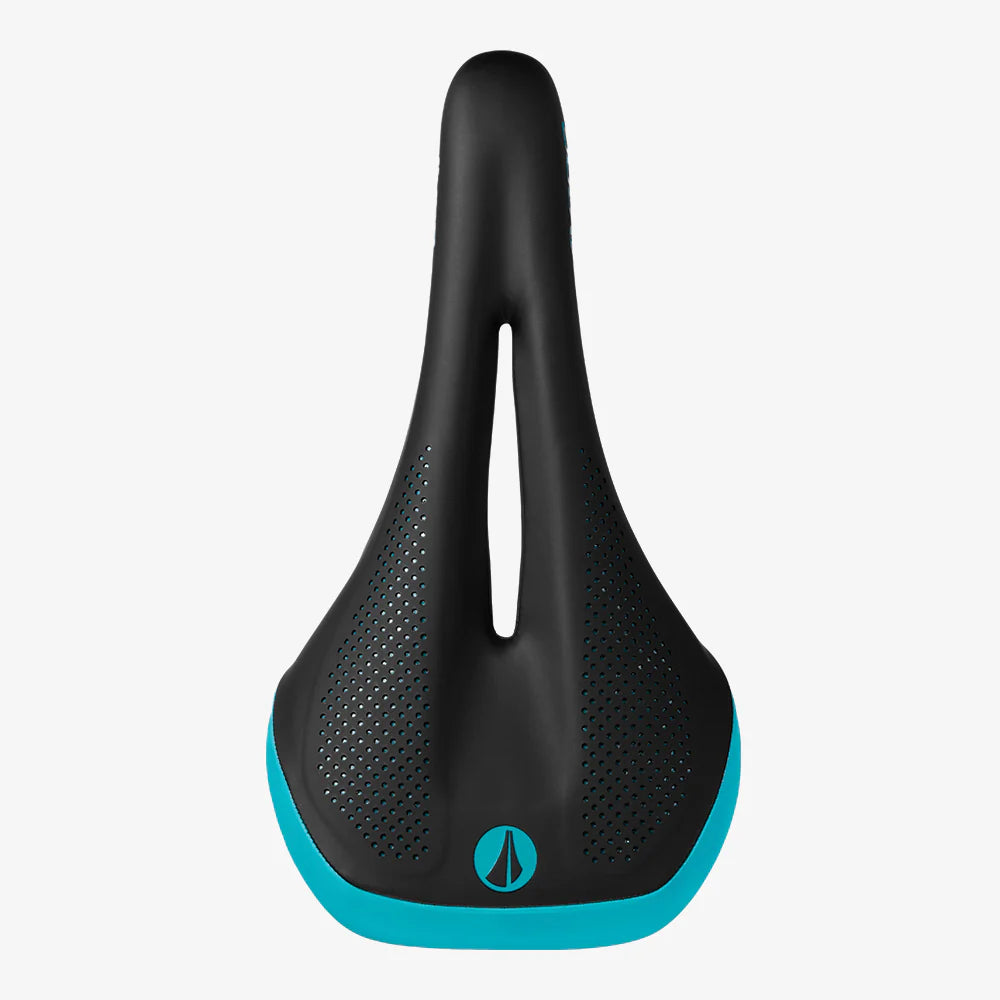 Selle SDG ALLURE V2 Femme-Rails Lux-Alloy Schwarz/Türkis