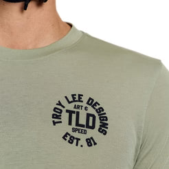 TROY LEE DESIGNSSKYLINE RIDE STAMPS Trikot Kurzarm Sage