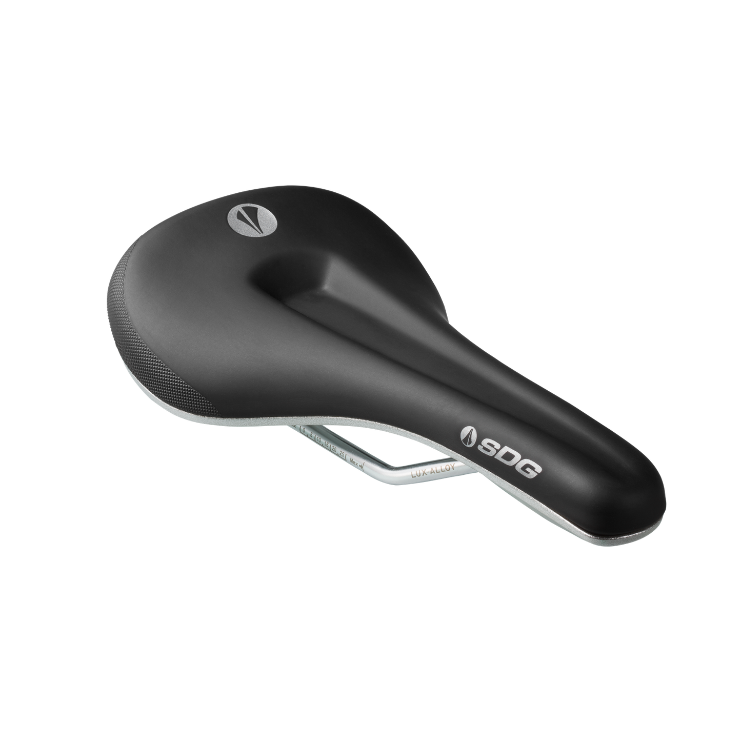 Sattel SDG BEL-AIR V3 MAX Galactic Rails Lux-Alloy Schwarz/Silber