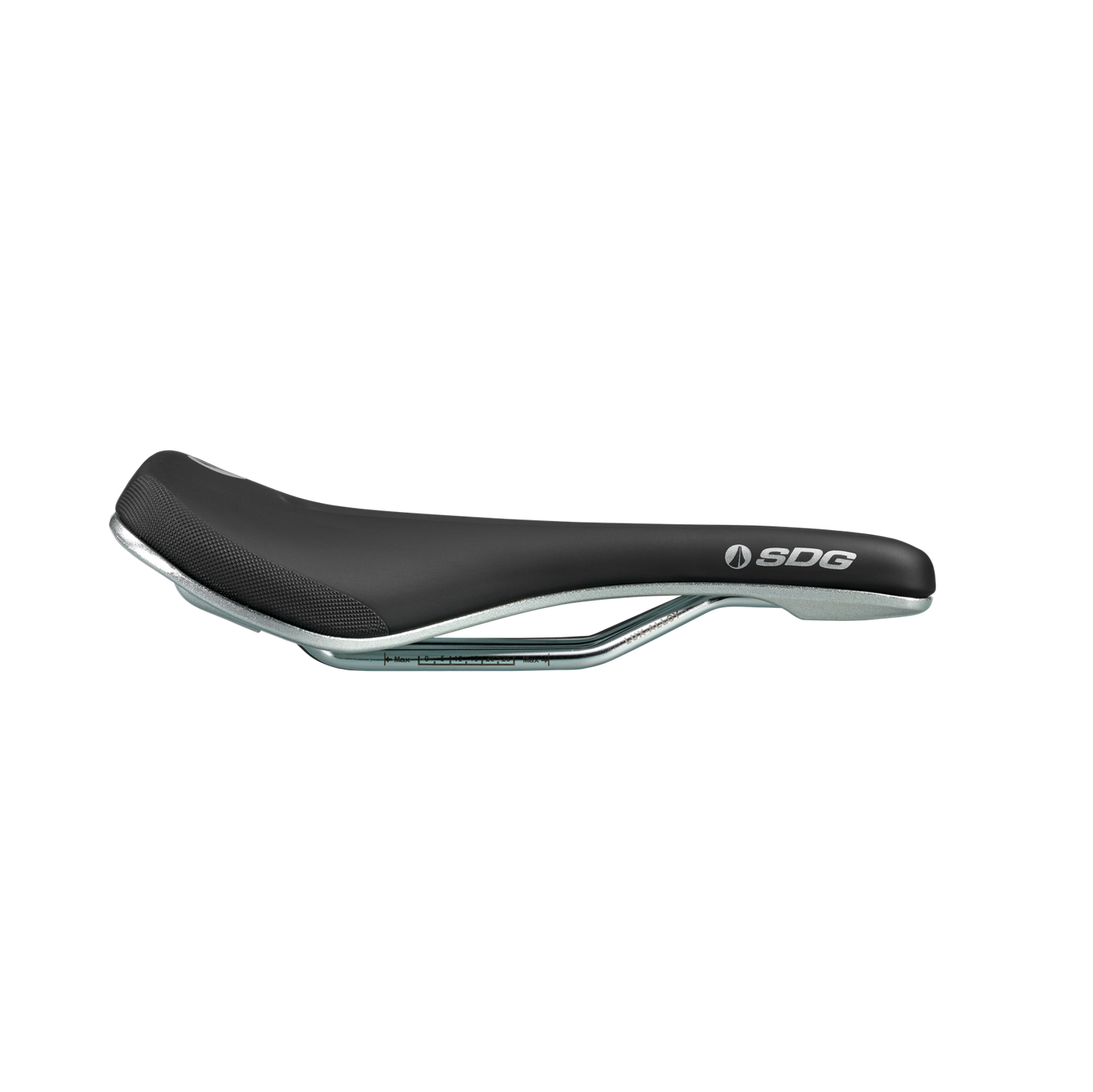 Sattel SDG BEL-AIR V3 MAX Galactic Rails Lux-Alloy Schwarz/Silber
