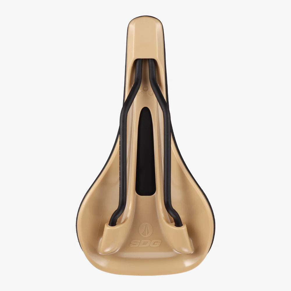 Sattel SDG BEL-AIR V3 Rails Lux Alloy Schwarz/Beige