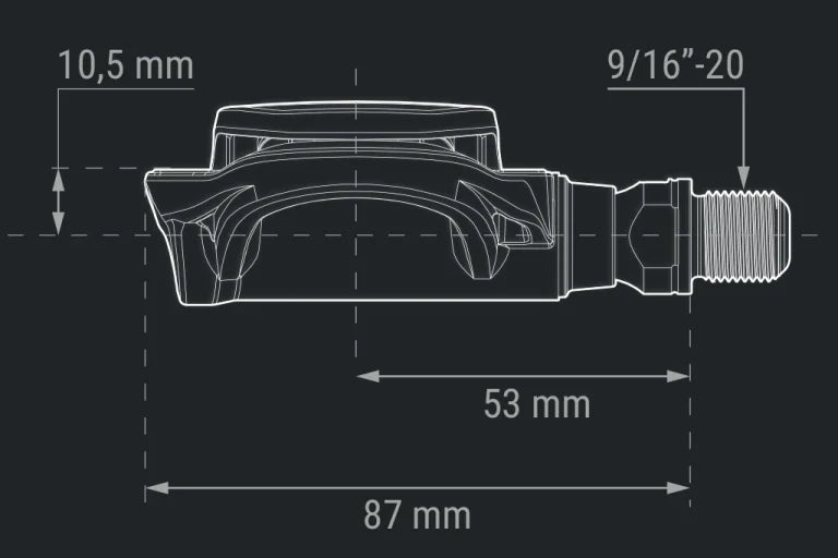 Pedal links Leistungsmesser FAVERO ASSIOMA PRO RL
