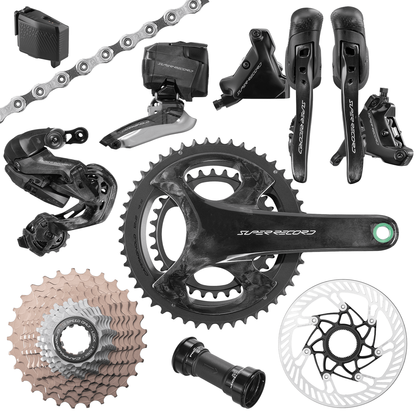Groupe CAMPAGNOLO SUPER RECORD WRL 2x12V