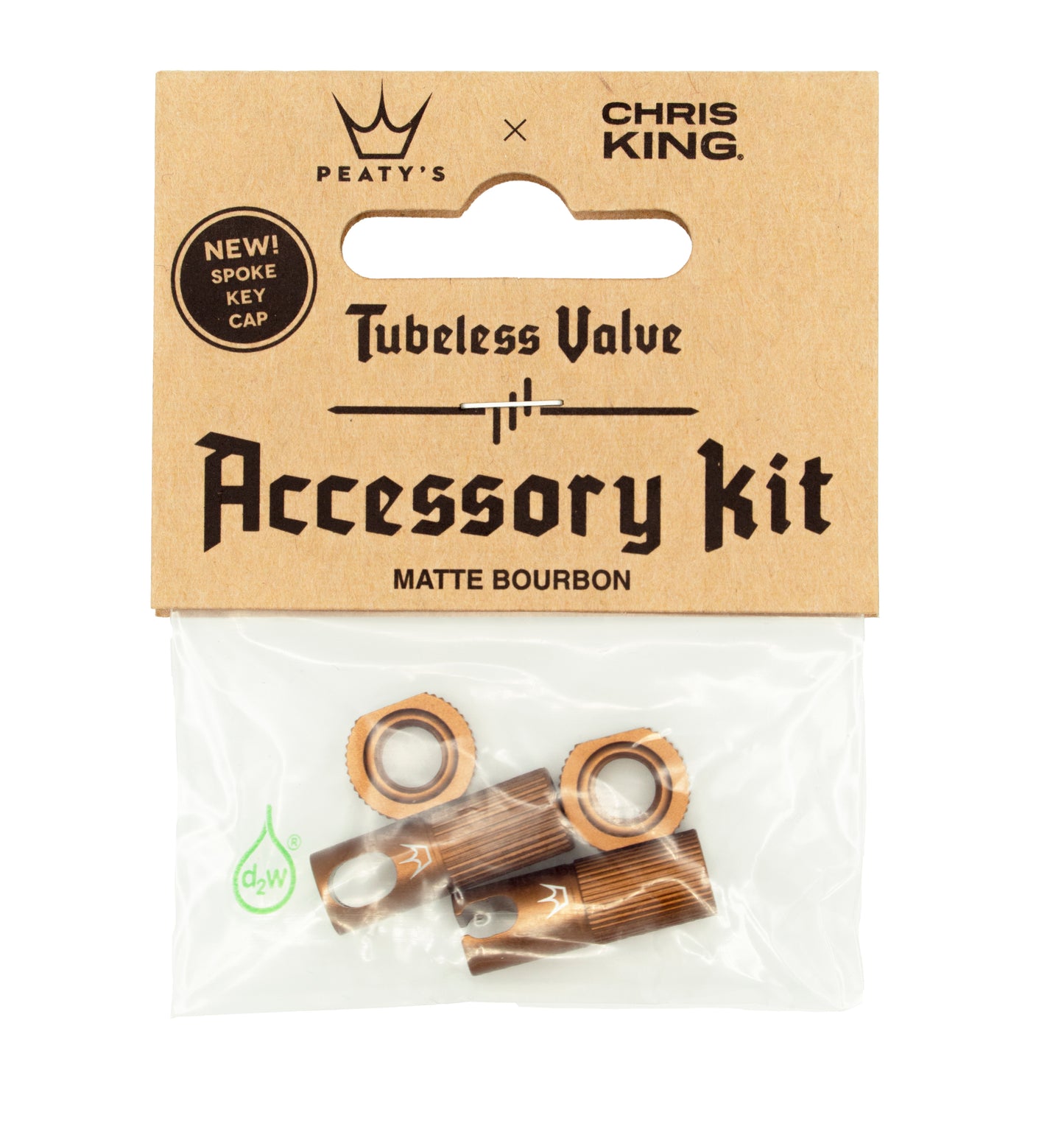 Kit Bouchons et Ecrous de Valves PEATY'S Bronze