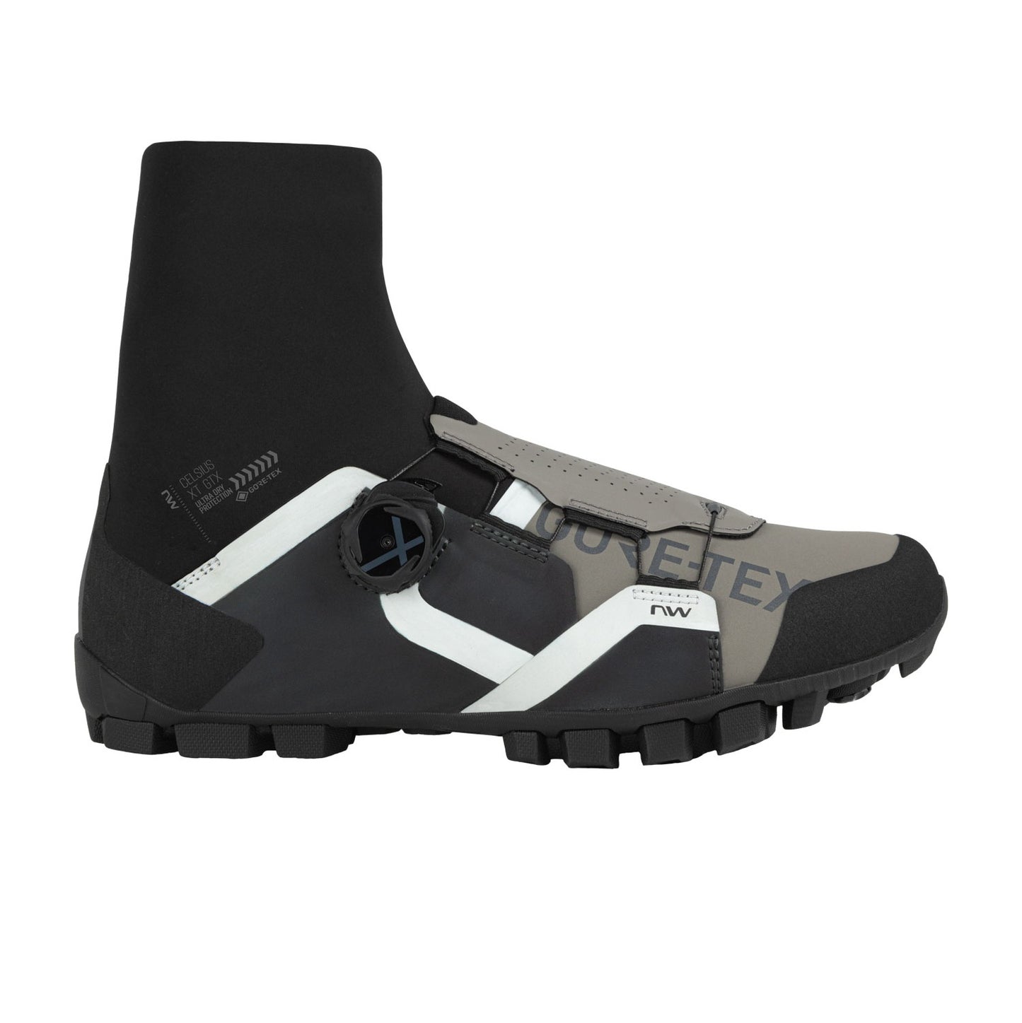 Winter MTB-Schuhe NORTHWAVE CELSIUS XT GTX Schwarz/Grau