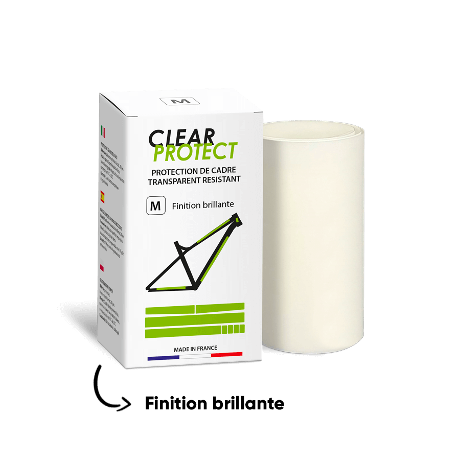Selbstklebende Schutzfolie für Rahmen CLEARPROTECT PACK M Brillant