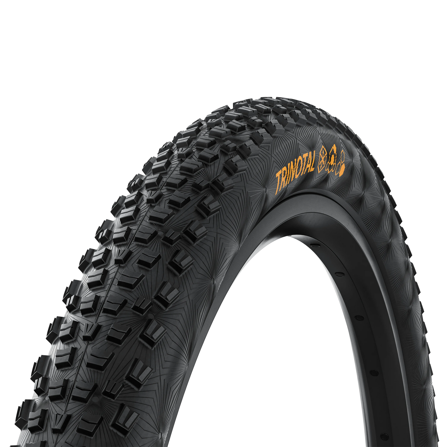 Pneu CONTINENTAL TRINOTAL Trail Grip 27.5x2.20 Tubeless Ready Souple Noir