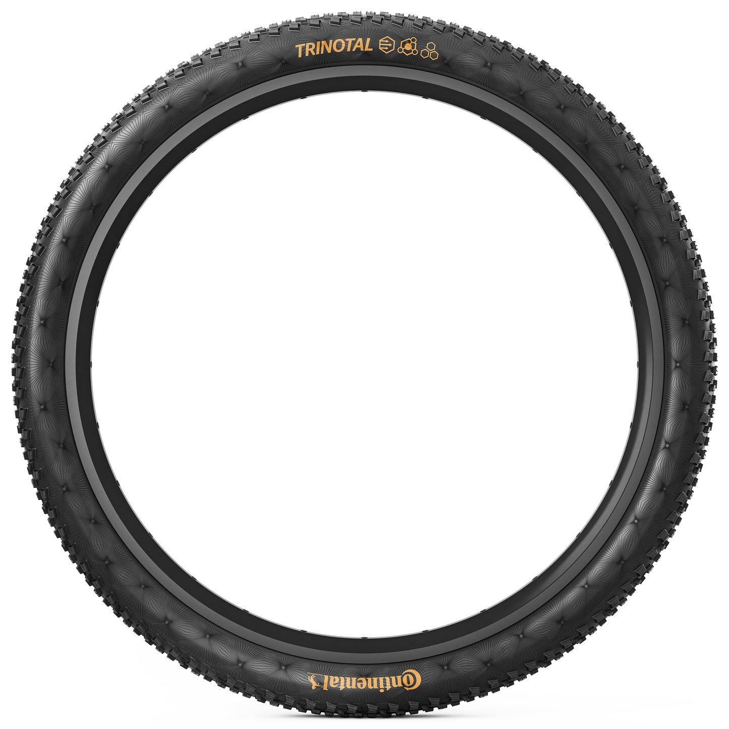 Pneu CONTINENTAL TRINOTAL Trail Grip 27.5x2.20 Tubeless Ready Souple Noir