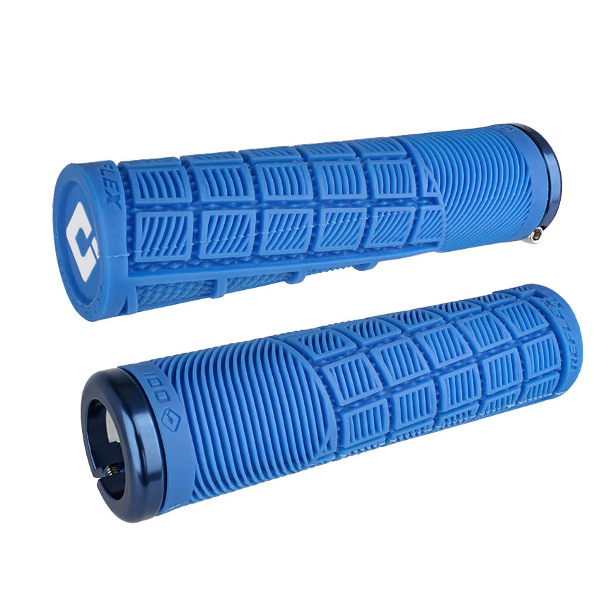 ODI REFLEX XL Lock-on 135 mm Grips Blau