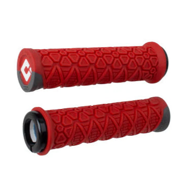 ODI VANQUISH Lock-On 135 mm Griffe Rot