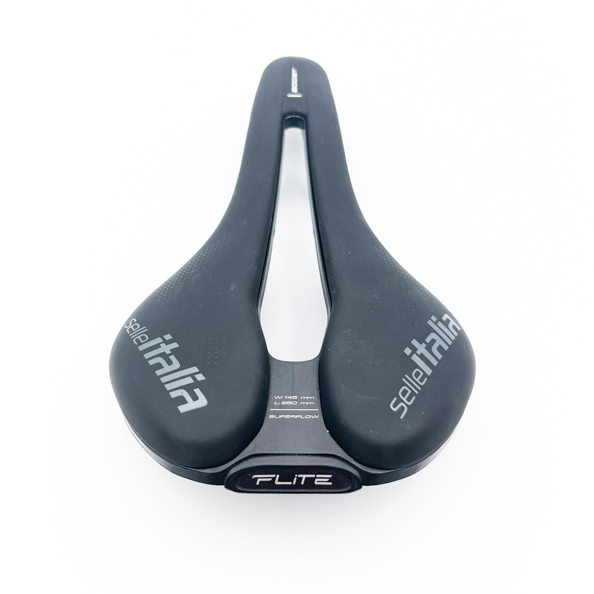Selle SELLE ITALIA FLITE BOOST SUPERFLOW L Rails Mangan Schwarz