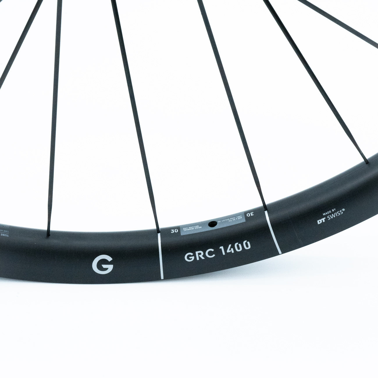 Paar Laufräder DT SWISS GRC 1400 DICUT 30 DISC Tubeless Ready (Centerlock)