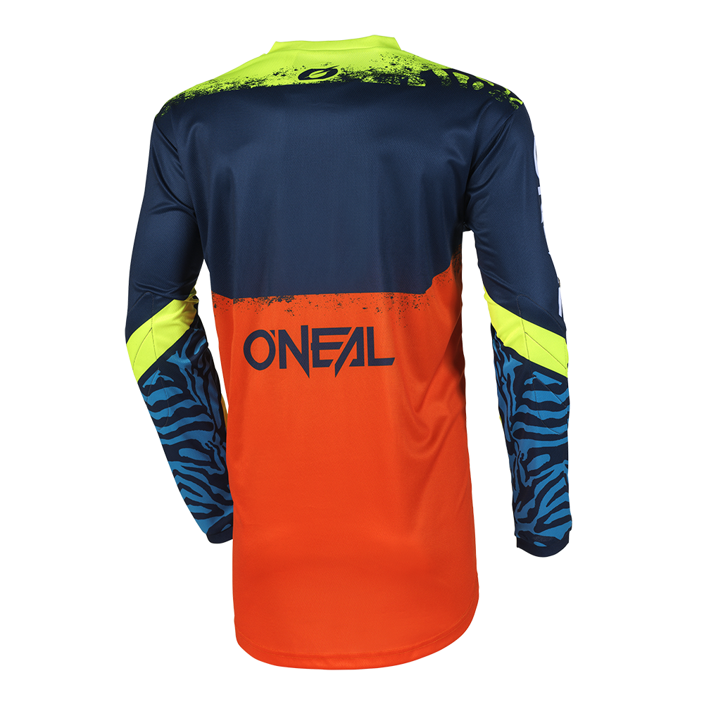 Maillot O'NEAL ELEMENT SHOCKER Junior Manches Longues Bleu/Orange