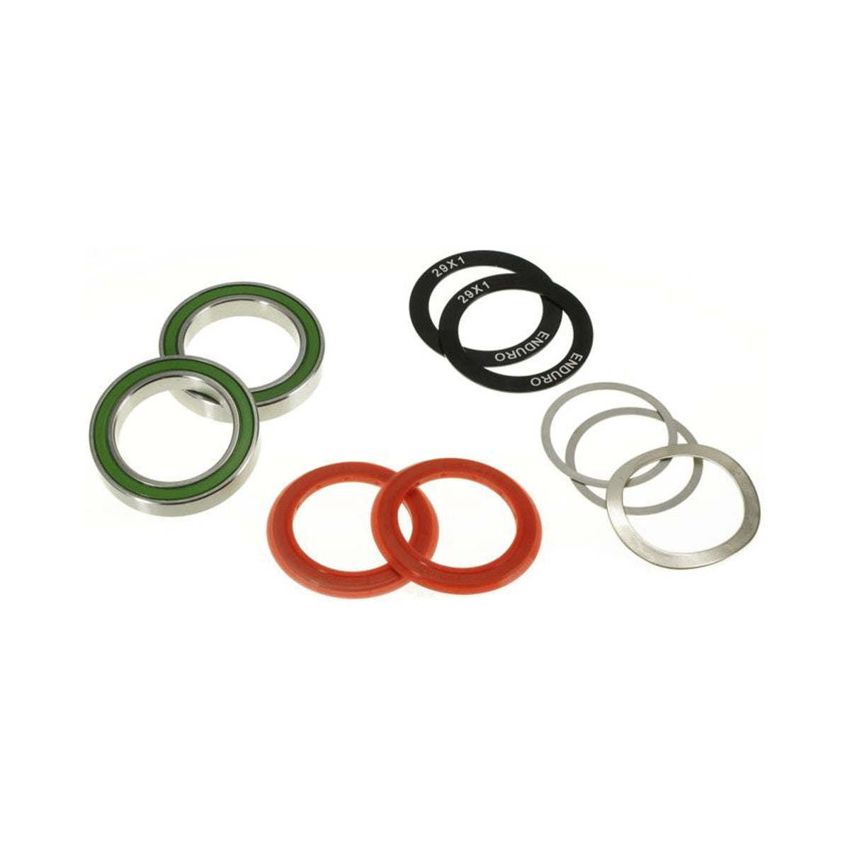 Lagersatz für Tretlager ENDURO BEARINGS Edelstahl Schrägkontakt DUB (29 x 42 mm)