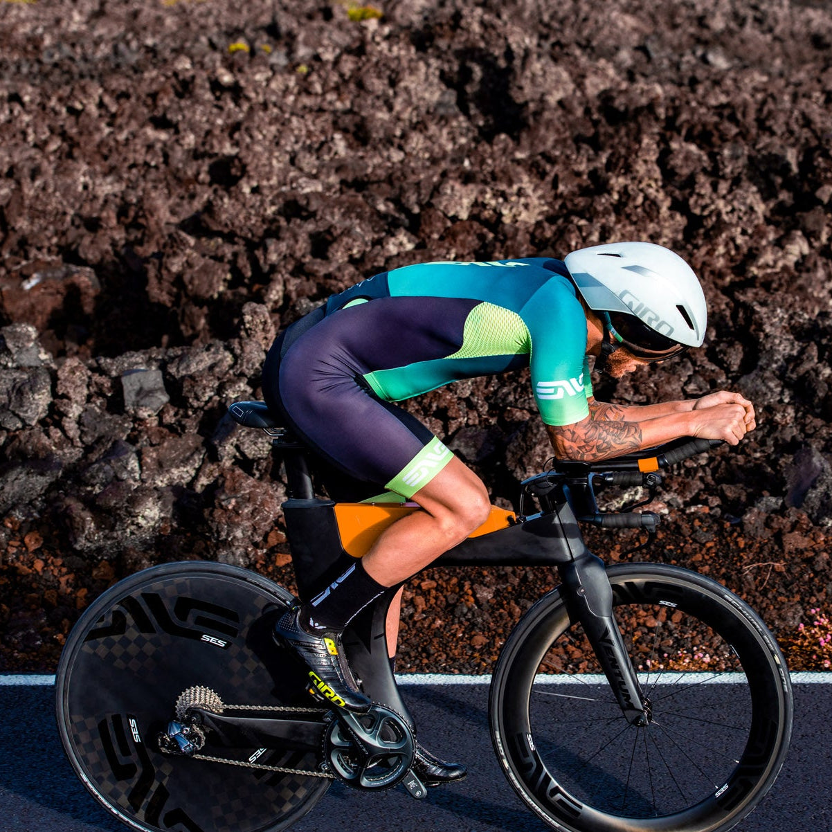Roue Arrière Lenticulaire ENVE SES à Pneus Tubeless Ready