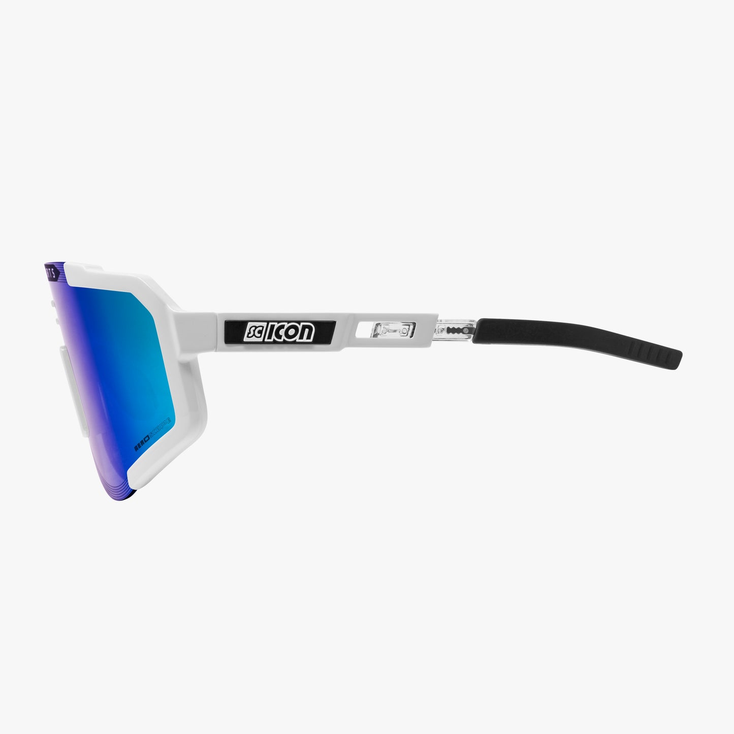 Lunettes SCICON AEROSCOPE Blanc Multimirror Bleu