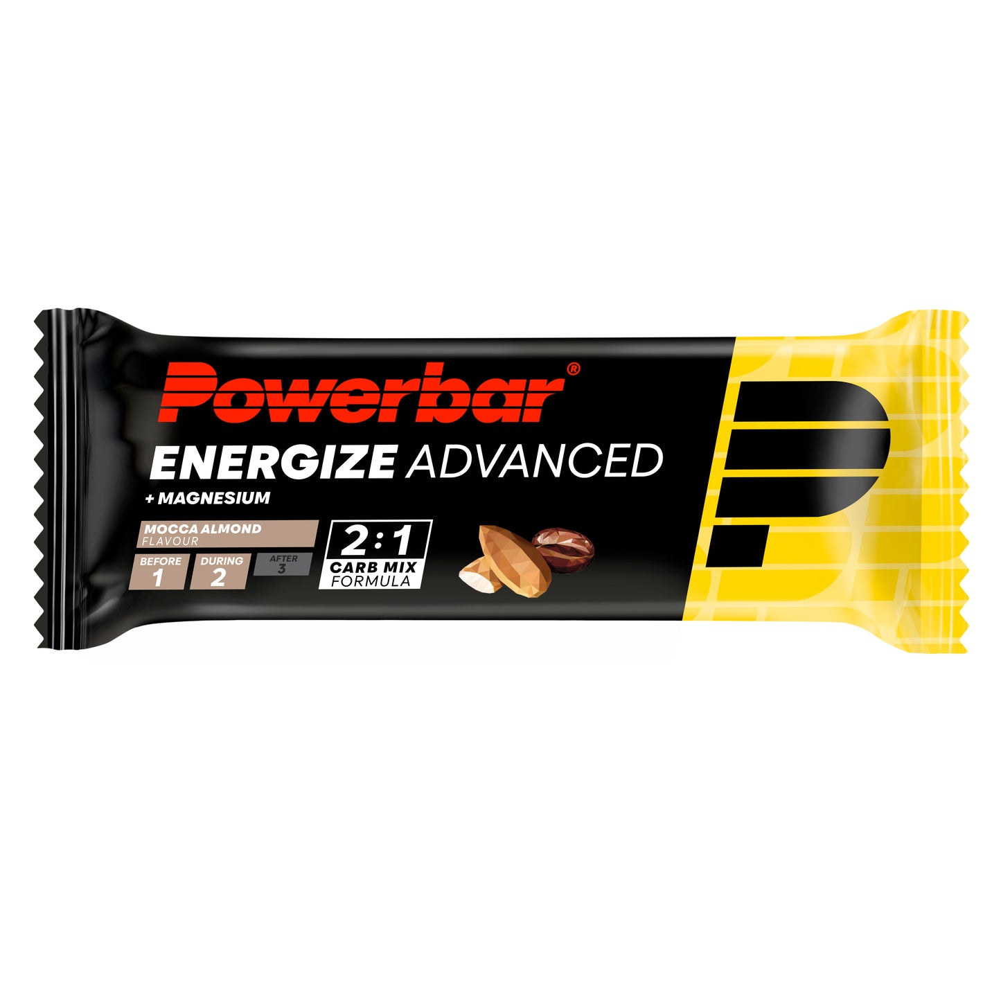 Barre Énergétique POWERBAR ENERGIZE ADVANCED (55g) Amande Mocca
