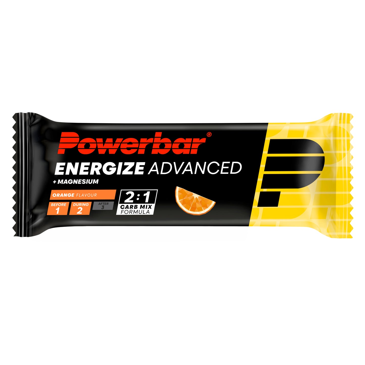 Barre Énergétique POWERBAR ENERGIZE ADVANCED (55g) Orange