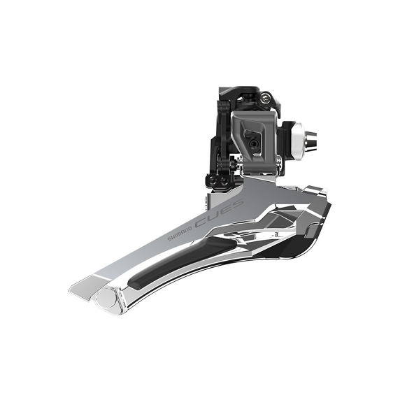 SHIMANO CUES U6030 2x10/11fach Vorderer Umwerfer mit 34.9/31.8/28.6mm Schelle