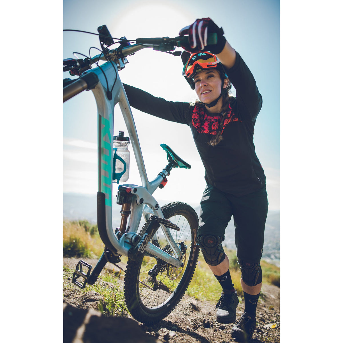 Porte-Bidon LEZYNE FLOW CAGE SL-R Tirage Droite Tan Mat