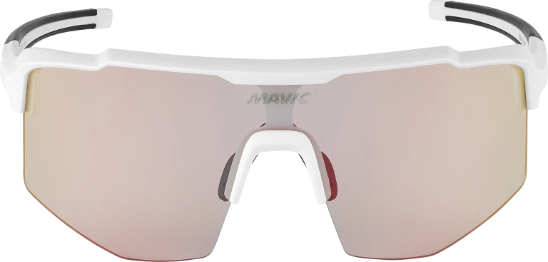 MAVIC MVS SHIELD Brille Weiß Rotes Glas Photochromatisch