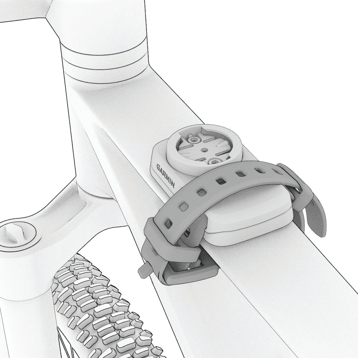 Halterung für GARMIN EDGE MTB