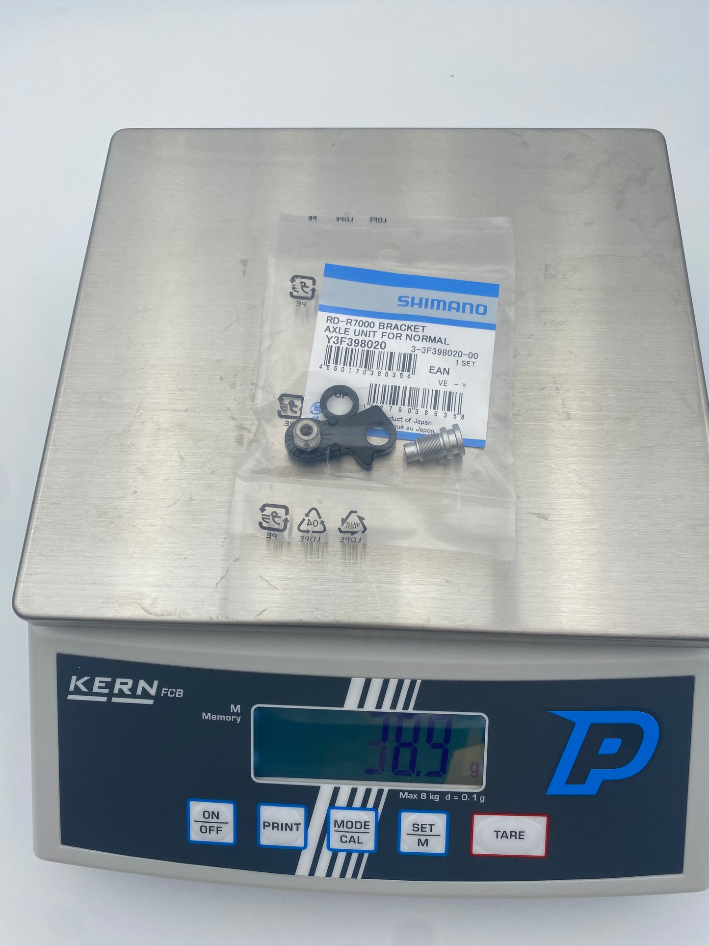 Hinteres Ausfallende des Schaltwerks SHIMANO RD-R7000/RX400