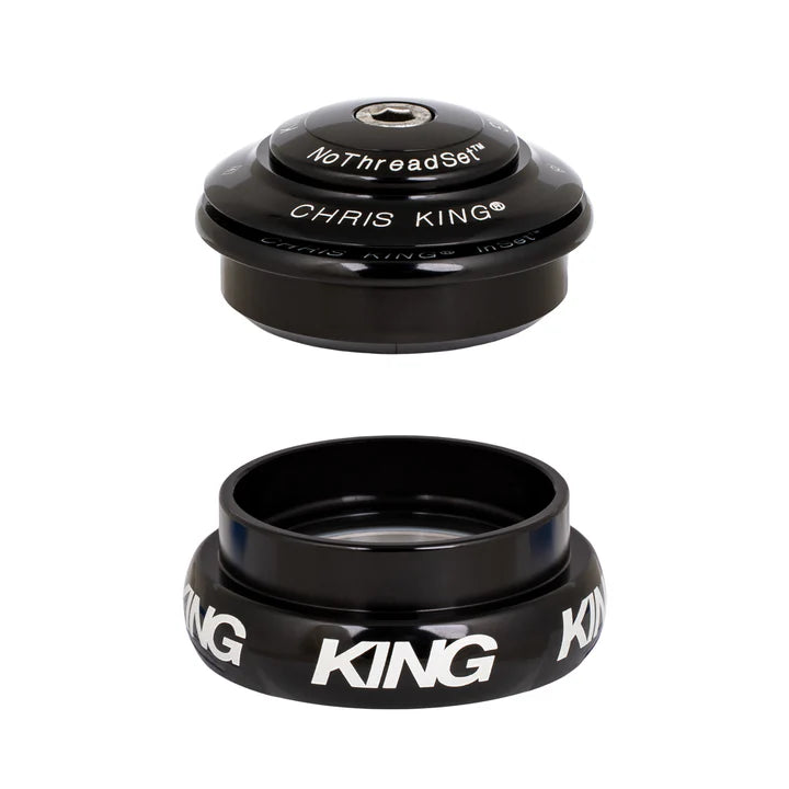 Steuersatz CHRIS KING INSET 8 1"1/8-1"1/4 ZS44/EC44 Schwarz
